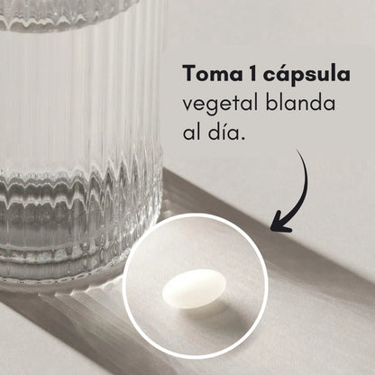 Biotina vegana con aceite de coco organico