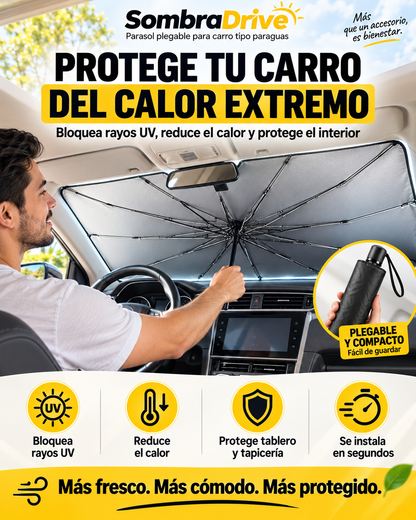 SombraDrive - Parasol Plegable para carro