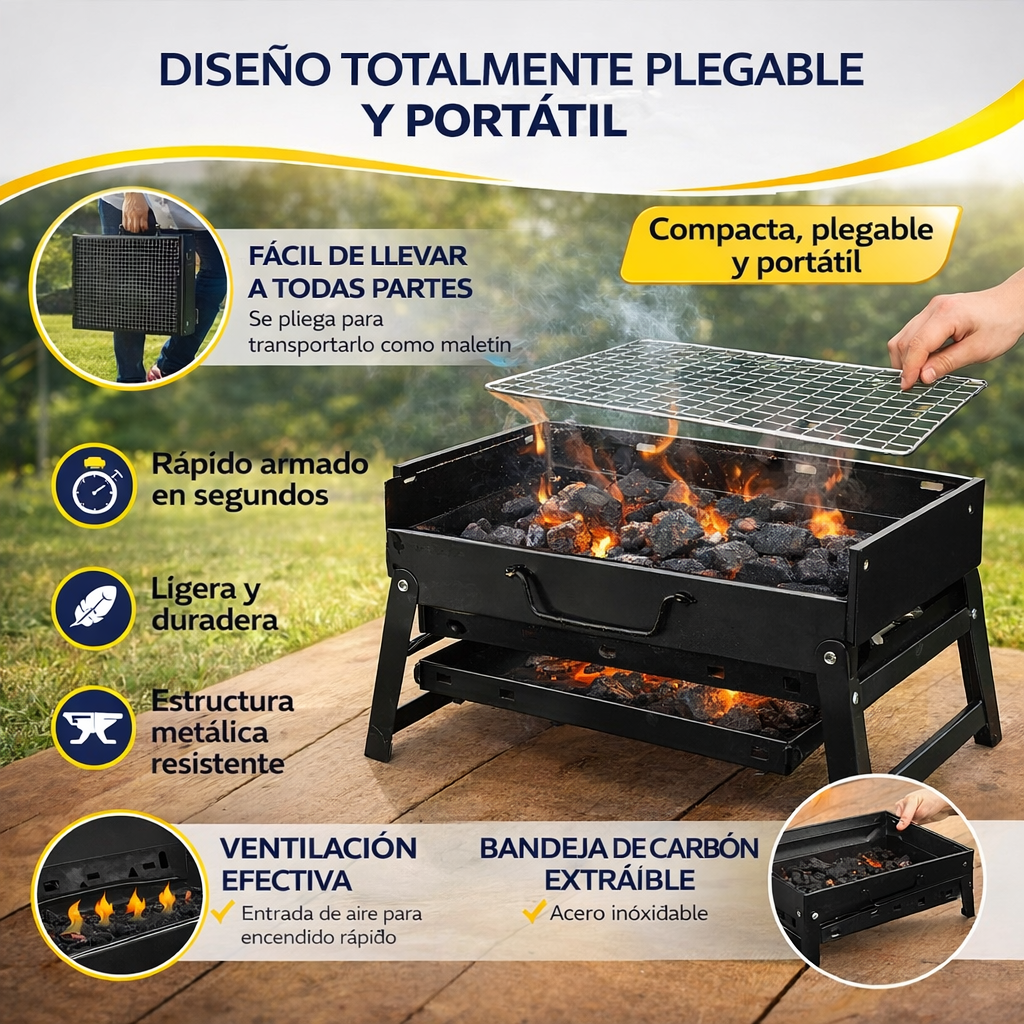 Kit parrillero para asados