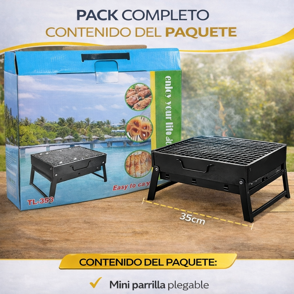Kit parrillero para asados