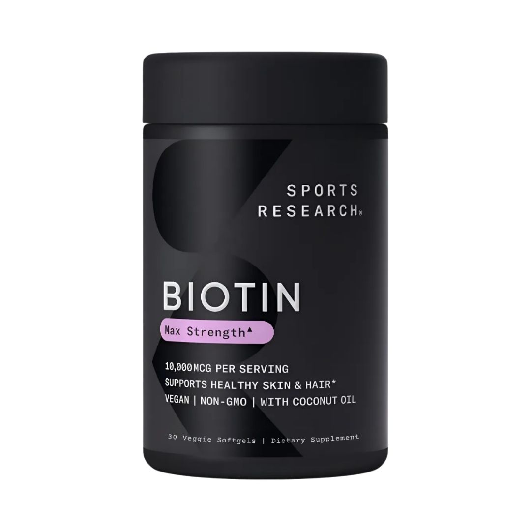 Biotina vegana con aceite de coco organico